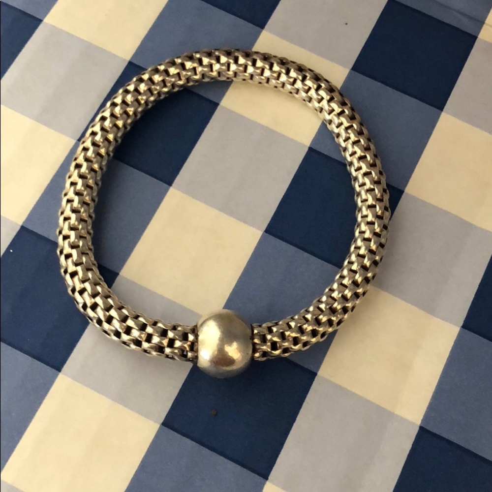 Silpada stretch sterling silver bracelet